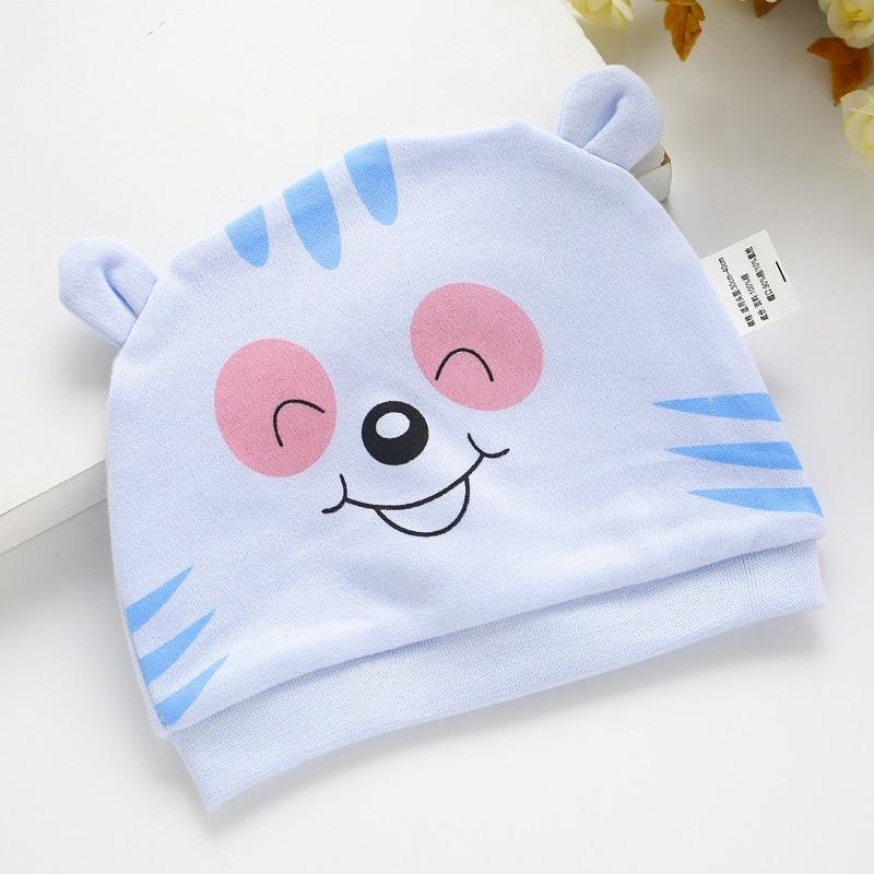 Modern Baby Sleeping Hats Cotton Printed Baby Hats  Caps Newborn Baby Accessories For Baby Girls Stevvex