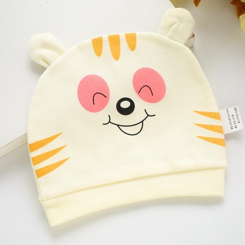 Modern Baby Sleeping Hats Cotton Printed Baby Hats  Caps Newborn Baby Accessories For Baby Girls Stevvex