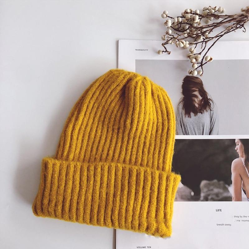 Modern Trend New Warm Baby Winter Hats for Kids Children Knitted Baby Boy Cap Kids Baby Girls Hat Stevvex