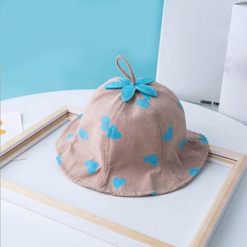 Baby Girl Summer Outdoor Beach Floral  Lovely Lace Princess  Bucket Sun Hat For Girls Stevvex