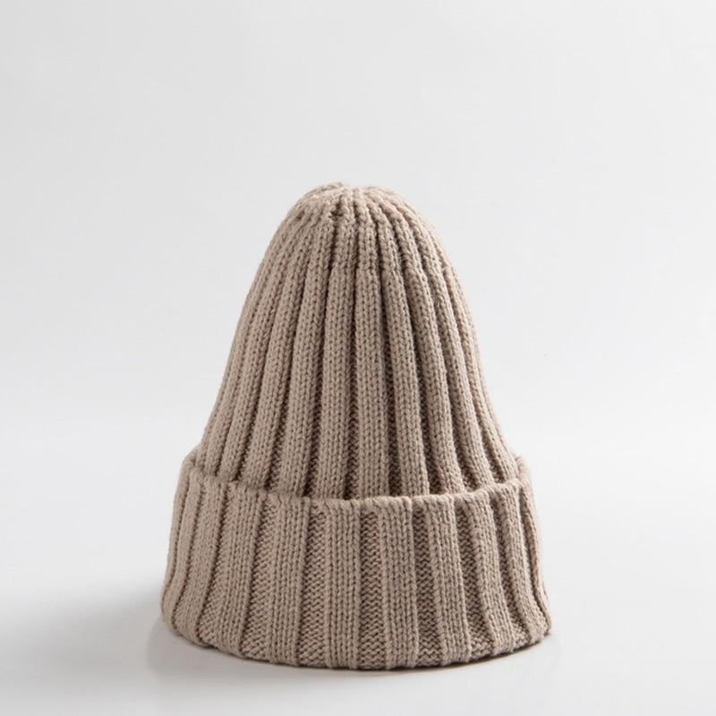 Modern Elegant Candy Color Baby Hat Cute Autumn Winter Pointy Hats For Kids Boys & Girls Warm Beanie Cap For Women Stevvex