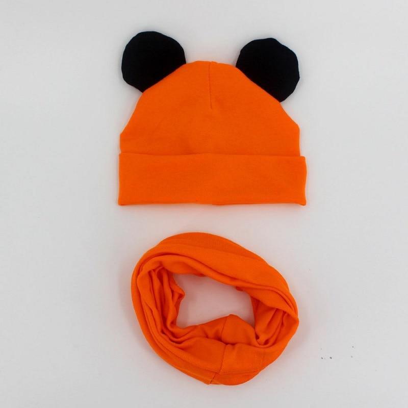 Baby Hat Cotton Ear Cap For Boys And Girls Winter Hat Scarf Set Children Boys Cap Scarf Stevvex