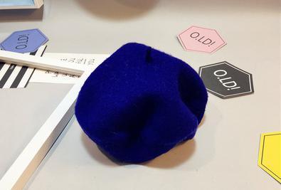 Baby Hat Beret British Painter Bud Of Pure Wool Cap For Girls In Modern New Retro Design Stevvex