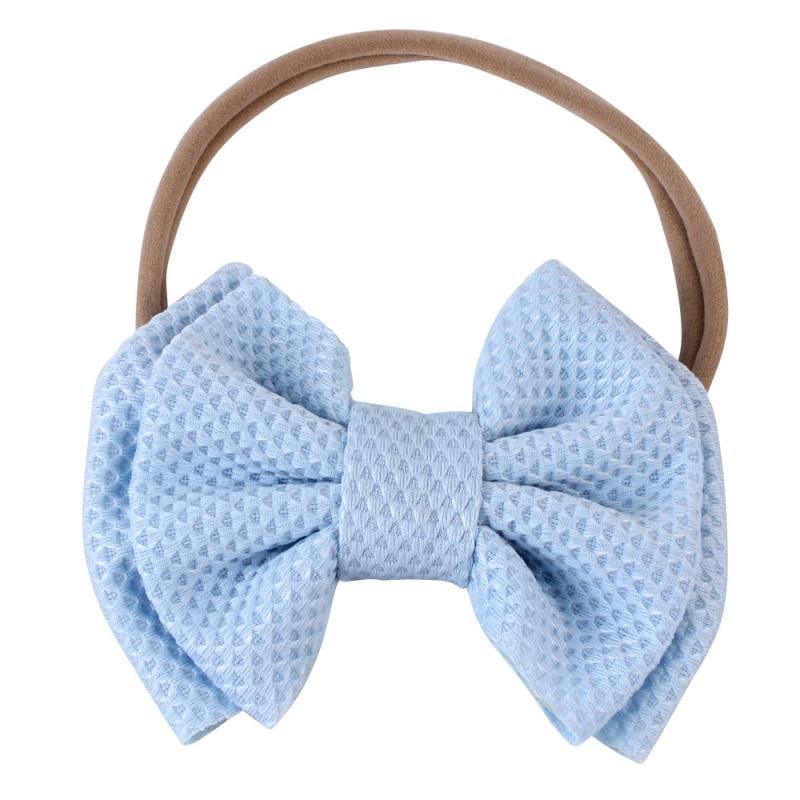 Luxury Modern Baby Headband Newborn Toddler Turban Baby Girls Head Wrap Cute Over Sized Bow Big Knot Stevvex