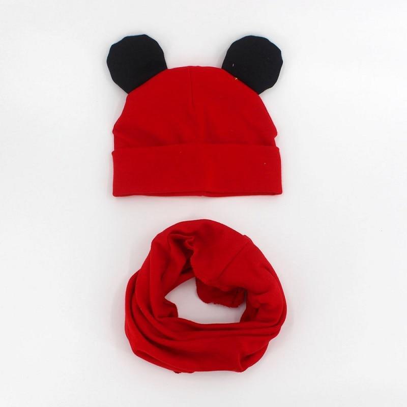 Baby Hat Cotton Ear Cap For Boys And Girls Winter Hat Scarf Set Children Boys Cap Scarf Stevvex