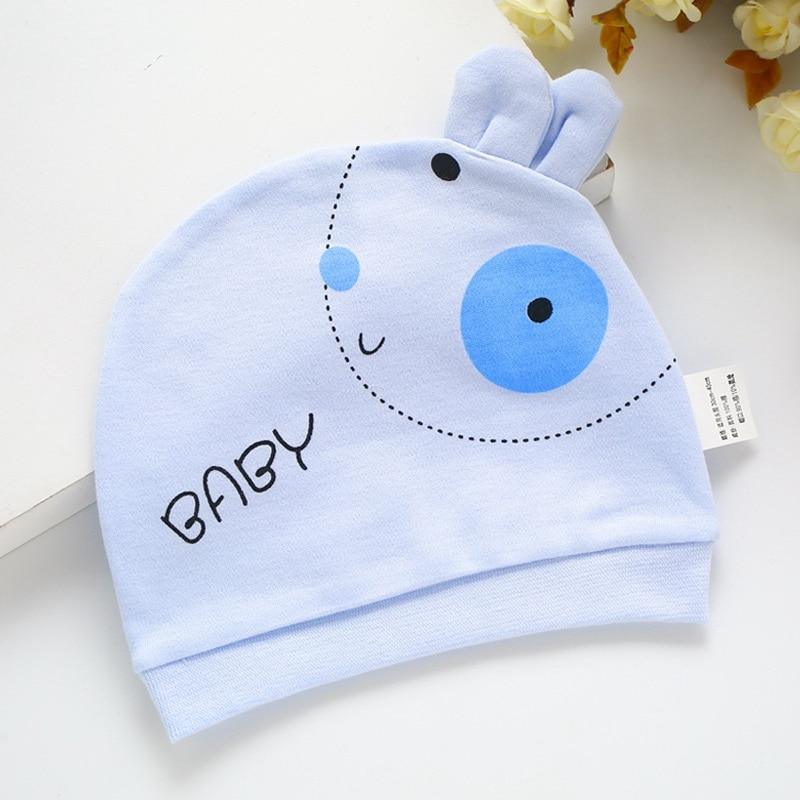 Modern Baby Sleeping Hats Cotton Printed Baby Hats  Caps Newborn Baby Accessories For Baby Girls Stevvex