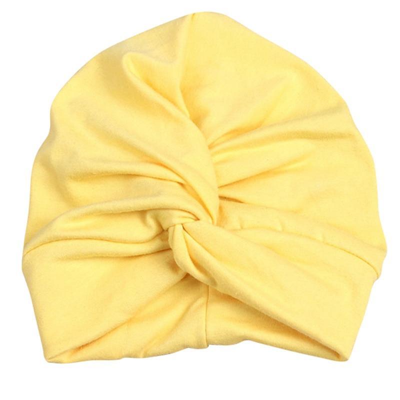 Baby Hat Cotton Soft Turban Knot Girl Summer Hat Bohemian style Kids Newborn Cap for Baby Girls Stevvex