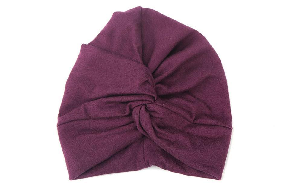 Indian Baby Turban Hat Cotton Baby Girls Kids Turban Headband Hair Head Bands Wrap Accessories for Children Stevvex