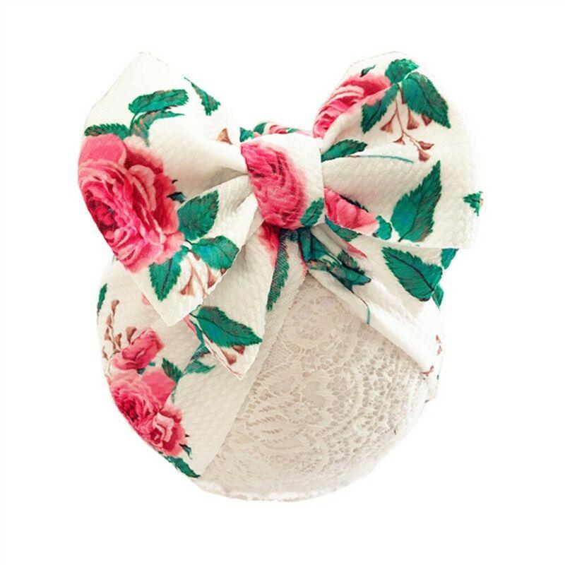 Modern Handmade Colorful Baby Accessories Cute Newborn Baby Infant Girl Turban For  Toddler Colorful Caps Kids Gifts Stevvex