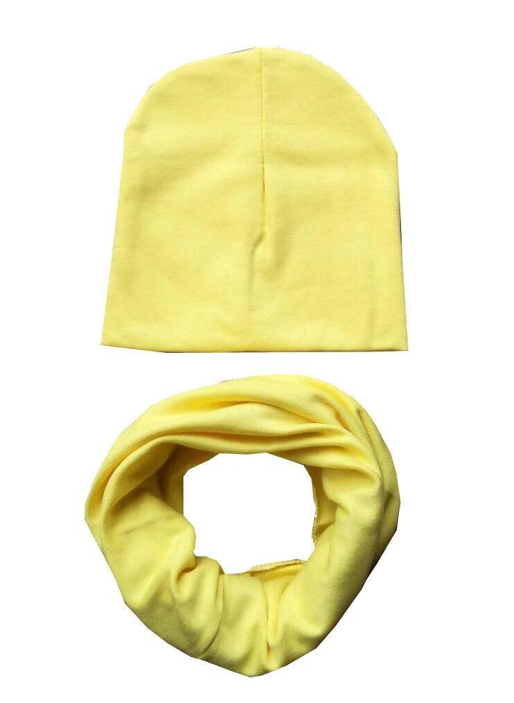 Baby Boys & Girls  Cap Cotton Scarf Beanie Infant Knitted For Toddlers Children Set For Baby Kids Stevvex