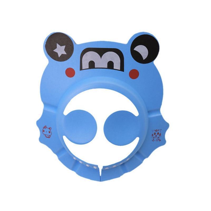 Baby Bathroom Safety Visor Hat Child Shower Cap Adjustable Soft Protect Cute Children Shampoo Safety Protection Bathroom Accessories Stevvex