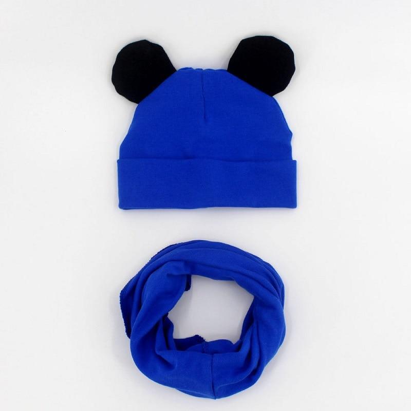 Baby Hat Cotton Ear Cap For Boys And Girls Winter Hat Scarf Set Children Boys Cap Scarf Stevvex