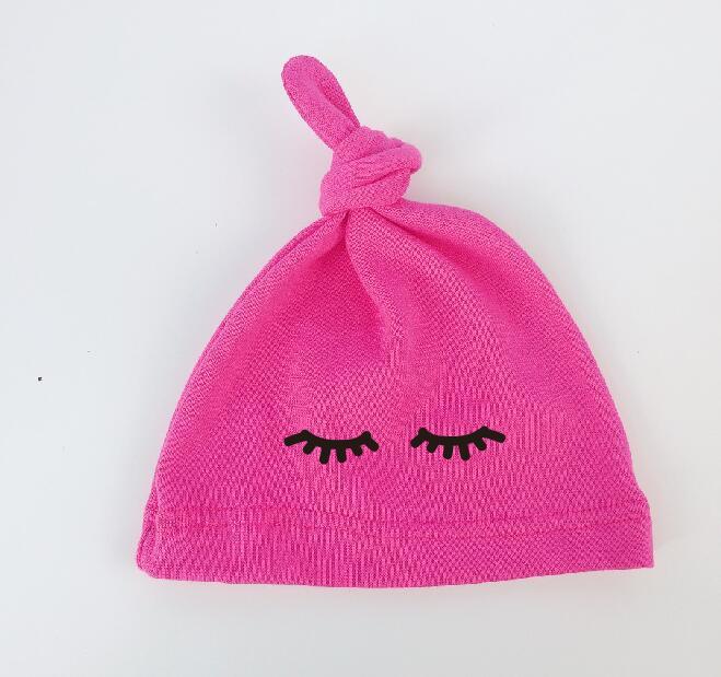 Newborn Baby Sleeping Cap Hat Kids Children's Eye Girl Hat Boy Cap Cotton Sleeping Cap For Baby Stevvex