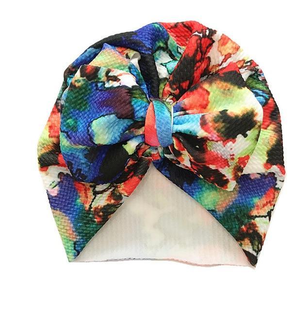 Modern Handmade Colorful Baby Accessories Cute Newborn Baby Infant Girl Turban For  Toddler Colorful Caps Kids Gifts Stevvex