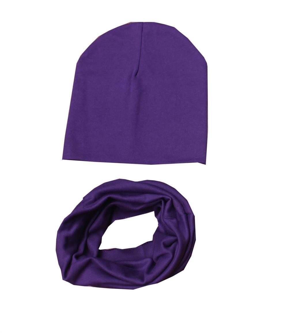 Baby Boys & Girls  Cap Cotton Scarf Beanie Infant Knitted For Toddlers Children Set For Baby Kids Stevvex