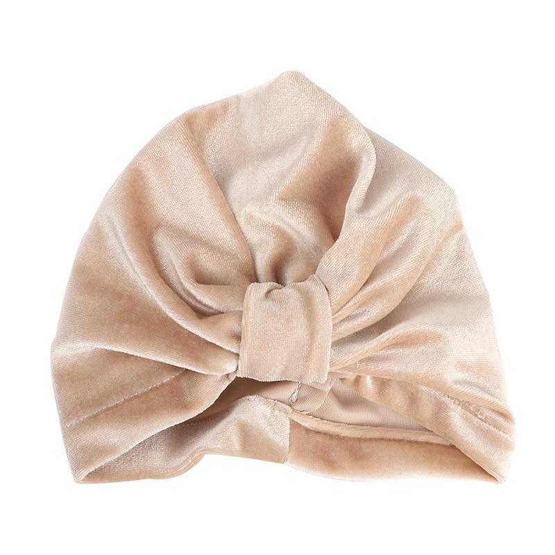 New Modern Baby Hat for Girls Autumn Winter Baby Cap Turban Great for Photography Props Elastic Infant Design Stevvex