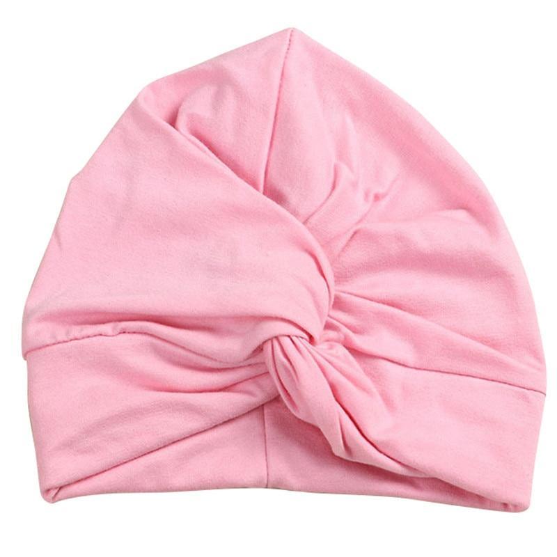 Baby Hat Cotton Soft Turban Knot Girl Summer Hat Bohemian style Kids Newborn Cap for Baby Girls Stevvex