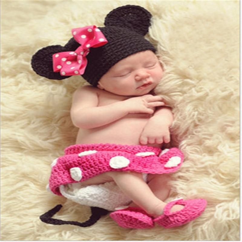 Modern Baby Cap Deer Design Handmade Crochet Deer Costume Set Knitted Hats And Toy For Girls and Boys Kids Stevvex