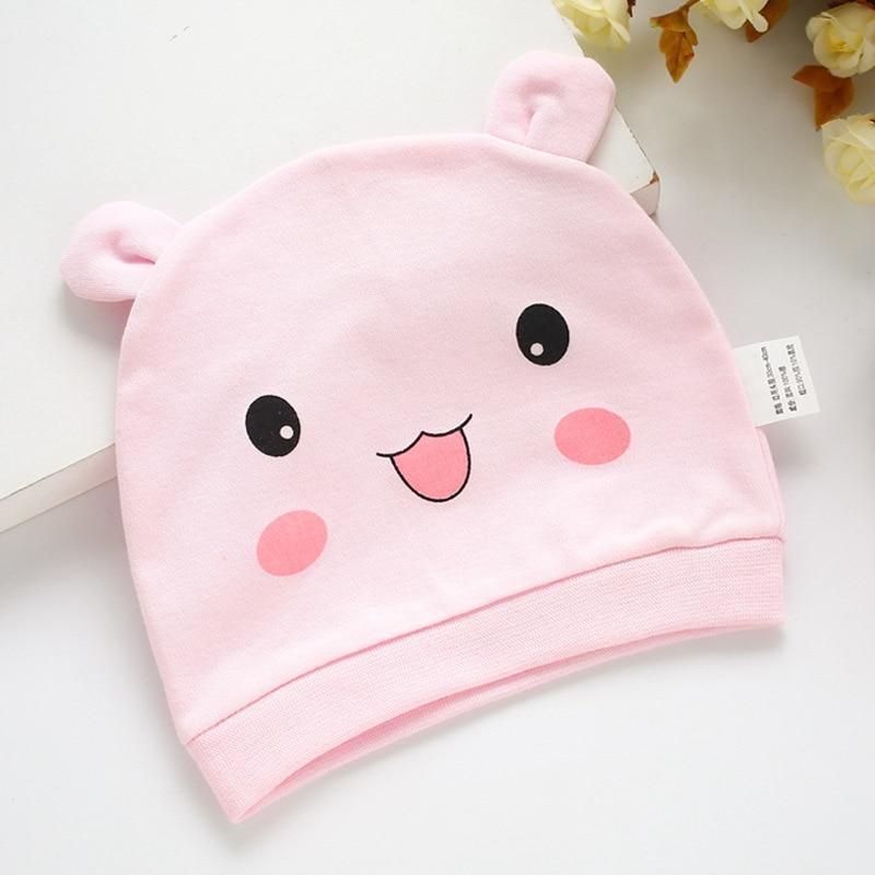 Modern Baby Sleeping Hats Cotton Printed Baby Hats  Caps Newborn Baby Accessories For Baby Girls Stevvex