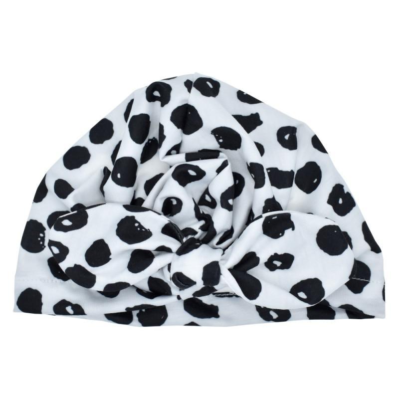 Cute Print baby Turban Caps For Infant Newborn Kids Stylish Cotton Flower Printed Cap for Toddlers In Elegant Modern Design Stevvex
