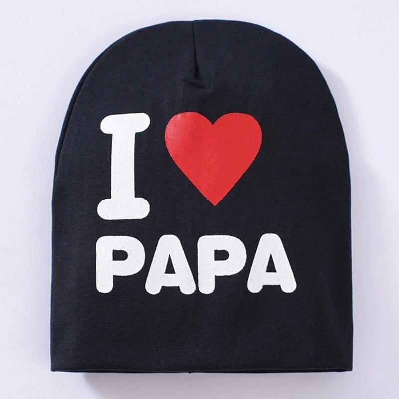 Baby " I Love mama , i love papa"  Cap Children Cap Kids Solid Baby Beanie Hat Fashion Ears Straw In Modern New Design Stevvex