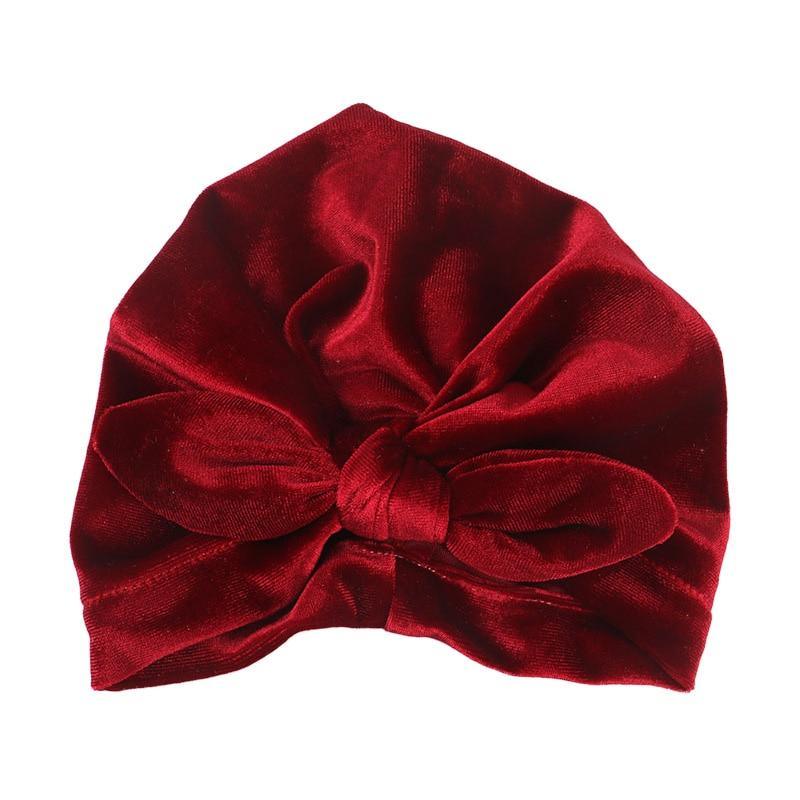 New Modern Baby Hat for Girls Autumn Winter Baby Cap Turban Great for Photography Props Elastic Infant Design Stevvex