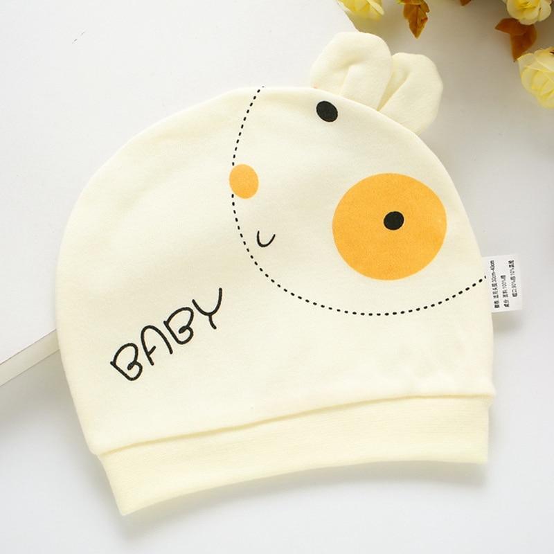 Modern Baby Sleeping Hats Cotton Printed Baby Hats  Caps Newborn Baby Accessories For Baby Girls Stevvex
