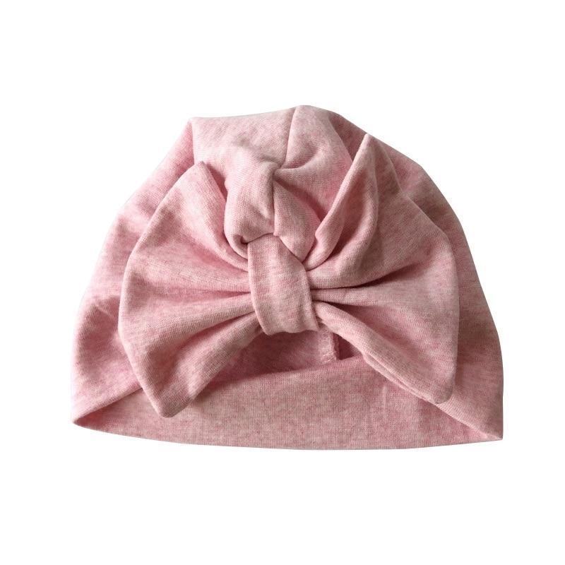 Baby Girl Hat Cotton Big Bow Cap For Baby Girls 2 Layer Butterfly Kids Caps Baby Beanie Winter Children's Hats Stevvex