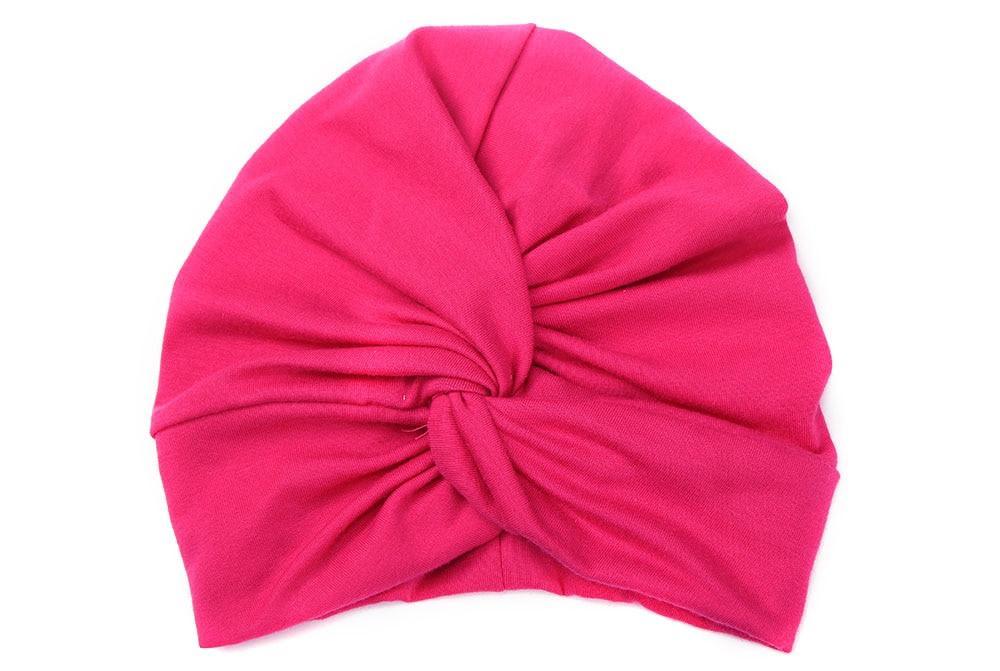 Indian Baby Turban Hat Cotton Baby Girls Kids Turban Headband Hair Head Bands Wrap Accessories for Children Stevvex