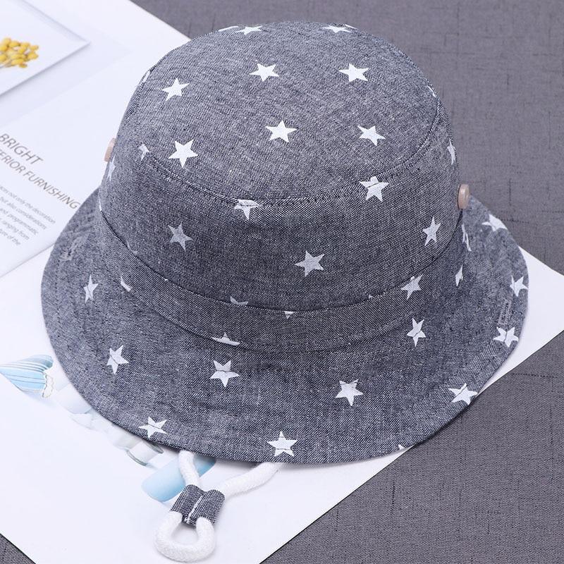 Children Summer Hats Kids Star Sun Caps For Boys And Caps New Baby Fisherman Hat In Modern Star Design Stevvex
