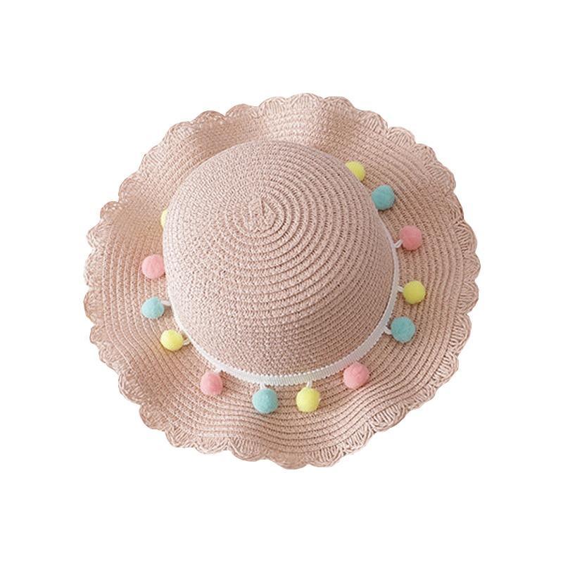 Luxury Baby Lady Girl Summer Straw Sun Handmade Beach Hat In elegant Modern Deign For Kids Stevvex