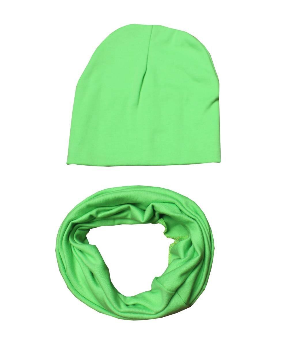 Baby Boys & Girls  Cap Cotton Scarf Beanie Infant Knitted For Toddlers Children Set For Baby Kids Stevvex