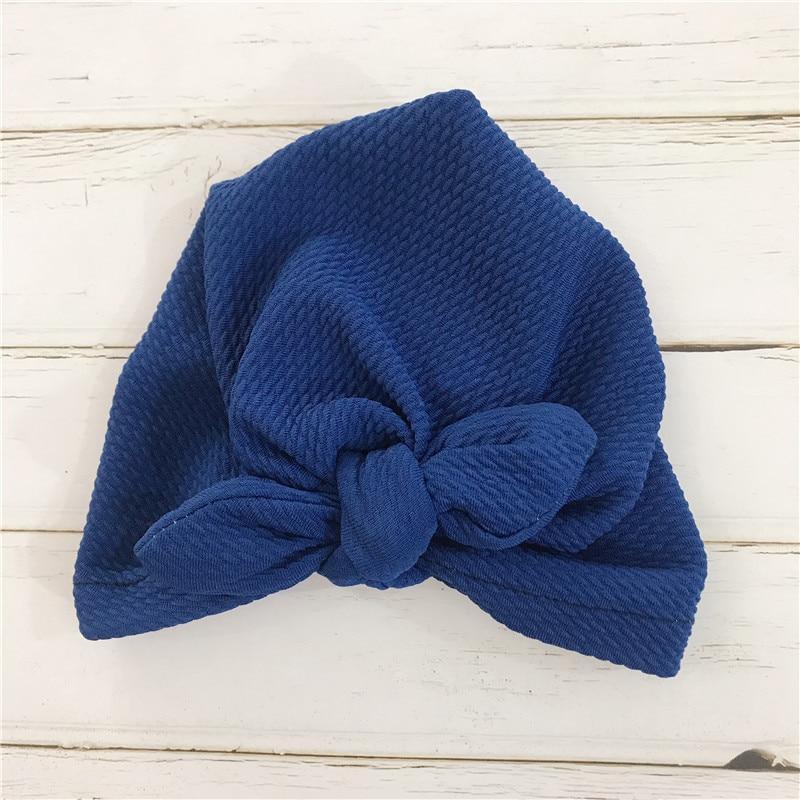 Handmade Baby Hats Rabbit Ears for Infant Children Baby Girls Boho Hat Beanie Scarf Turban Head Wrap Cap For Girls Baby Stevvex