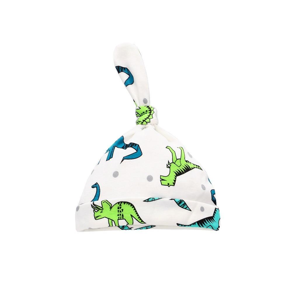 Modern Printed Newborn Boys and Girls Cap Hats Photography Props Cap Accessories For Sleeping For Childrens Stevvex