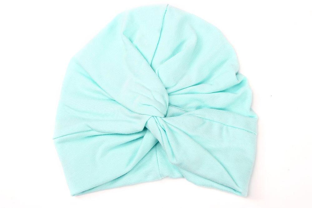 Indian Baby Turban Hat Cotton Baby Girls Kids Turban Headband Hair Head Bands Wrap Accessories for Children Stevvex