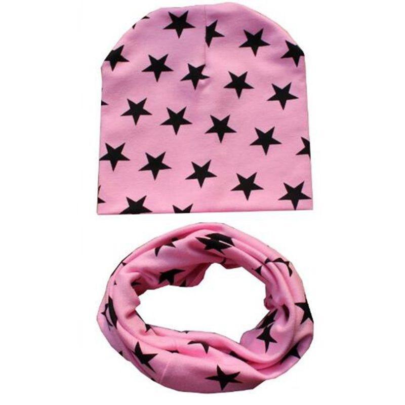 Winter Autumn Baby Hat Scarf Set Newborn Baby Bonnet Soft Cotton Warm Cap Kids Children With Scarf Stevvex