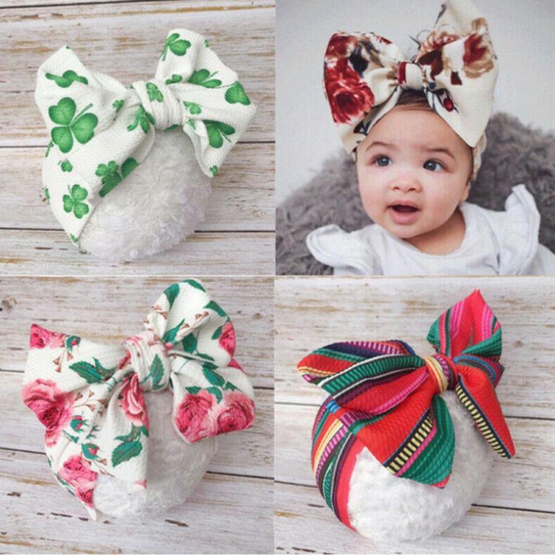 Modern Handmade Colorful Baby Accessories Cute Newborn Baby Infant Girl Turban For  Toddler Colorful Caps Kids Gifts Stevvex