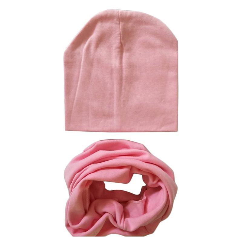Modern Baby Boys & Girls Hat Scarf Set Beanie Boys Caps with Scarf for Kids In elegant Modern Design Stevvex