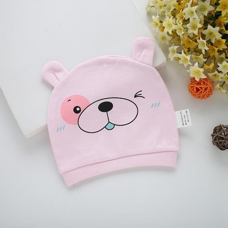Modern Baby Sleeping Hats Cotton Printed Baby Hats  Caps Newborn Baby Accessories For Baby Girls Stevvex
