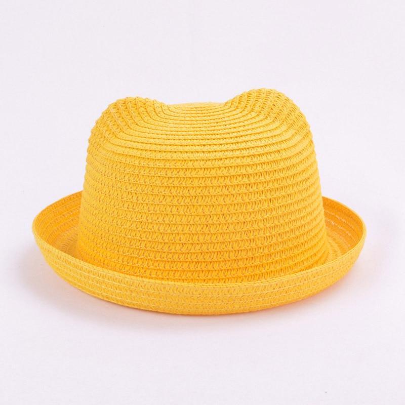 Modern Handmade Baby Hats For Children Bucket Cap Kids Toddler Sun Hat Hollow Mesh Caps Casual Beach Caps For Kids Stevvex