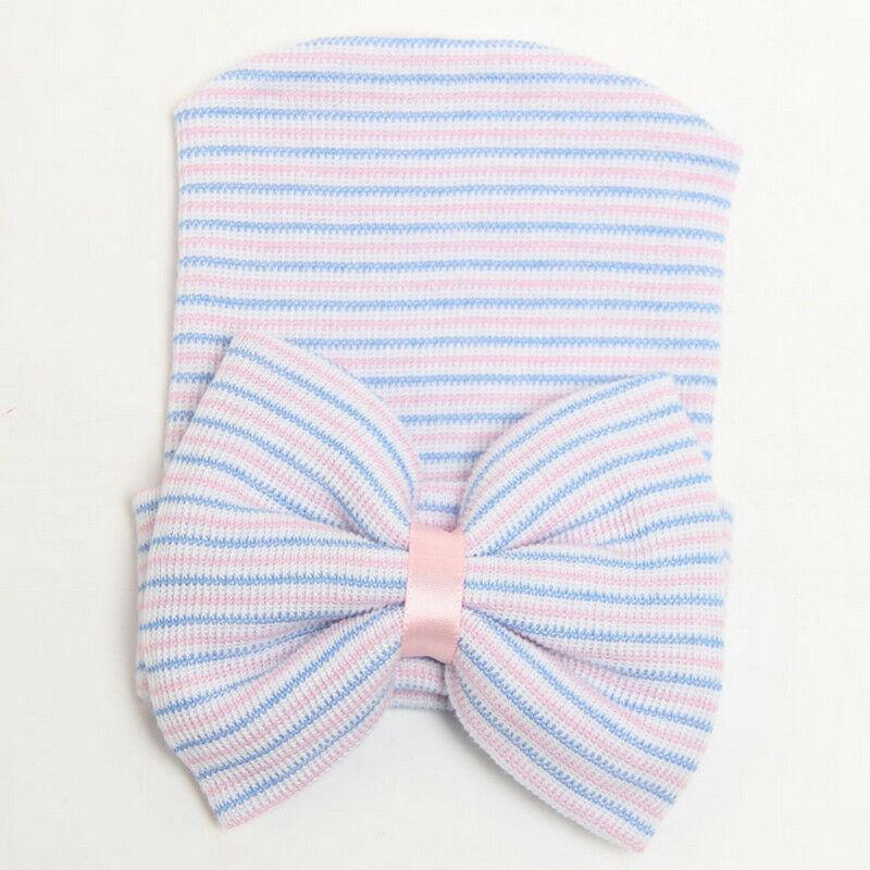 Newborn Toddler Kids Baby Boys Girls Turban Cotton Beanie Hat Winter Cap Fit For Baby Girls Kids Stevvex