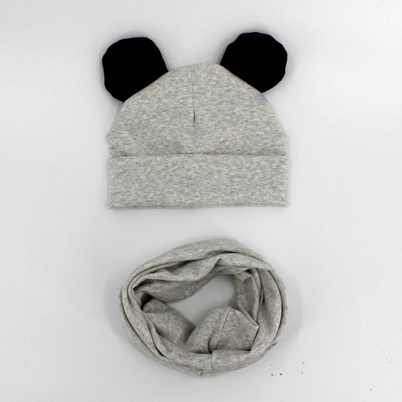 Baby Hat Cotton Ear Cap For Boys And Girls Winter Hat Scarf Set Children Boys Cap Scarf Stevvex