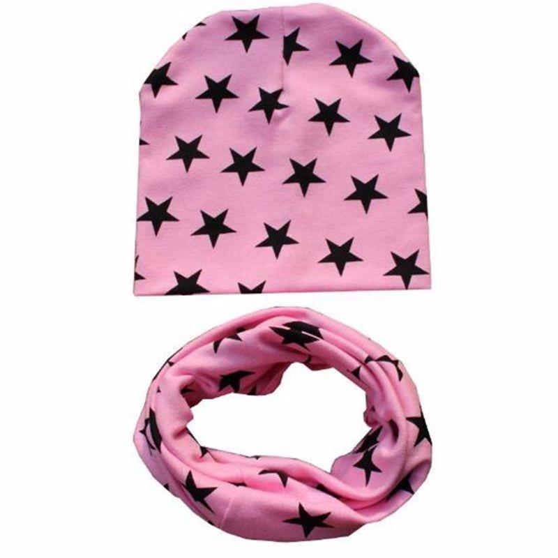 Modern Children Hat Scarf Set Camouflage Print Cotton Baby Beanie Collar for Baby Boy/Girl Cap Kids Warm Hats Scarves Design Stevvex