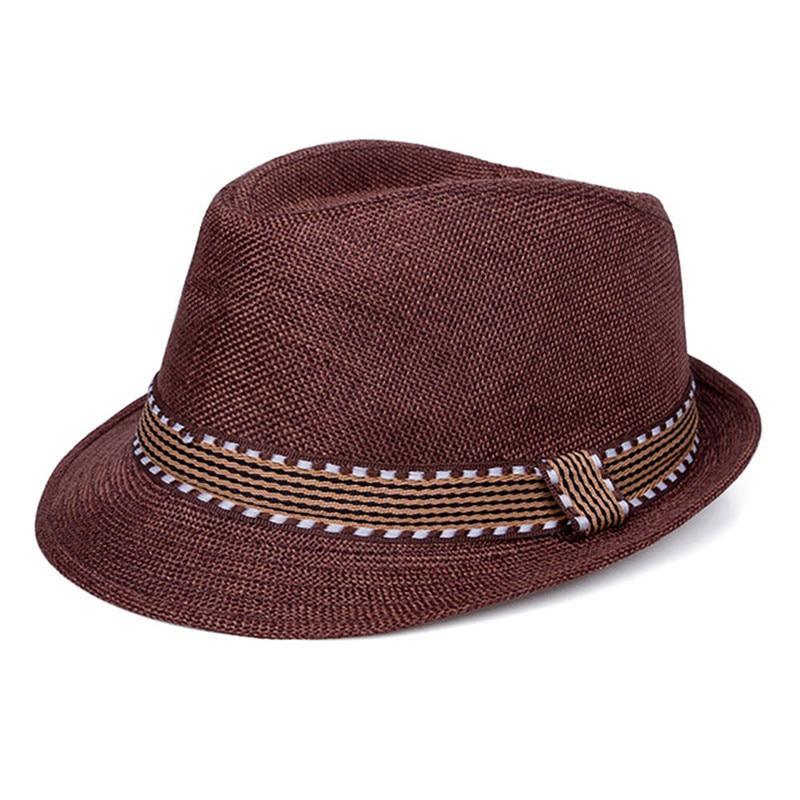 Modern Baby Hat Children Jazz Straw Cap for Baby Boys/Girls Cap Baby Hat For Kids Sun Cap  For Kids In Elegant Design Stevvex