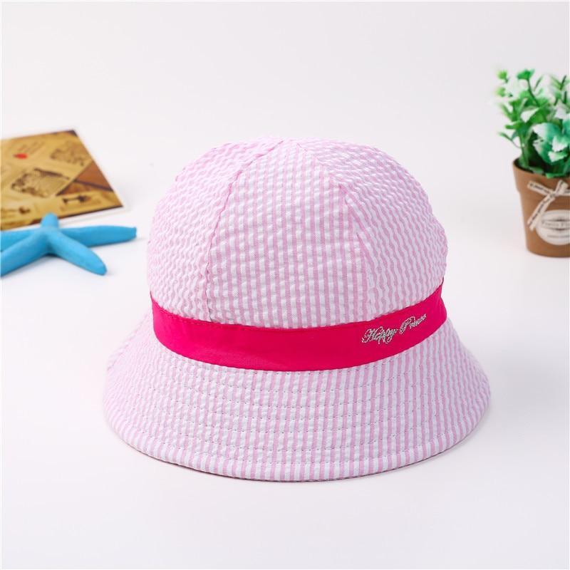 Lovely Baby Hat Soft Cotton Bucket Hat For Baby Boys and Girls Cartoon Bear Star Prints Cap Kids Fishing Hat Stevvex