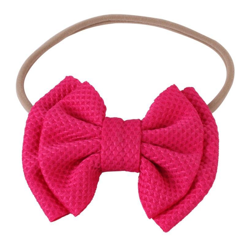 Luxury Modern Baby Headband Newborn Toddler Turban Baby Girls Head Wrap Cute Over Sized Bow Big Knot Stevvex