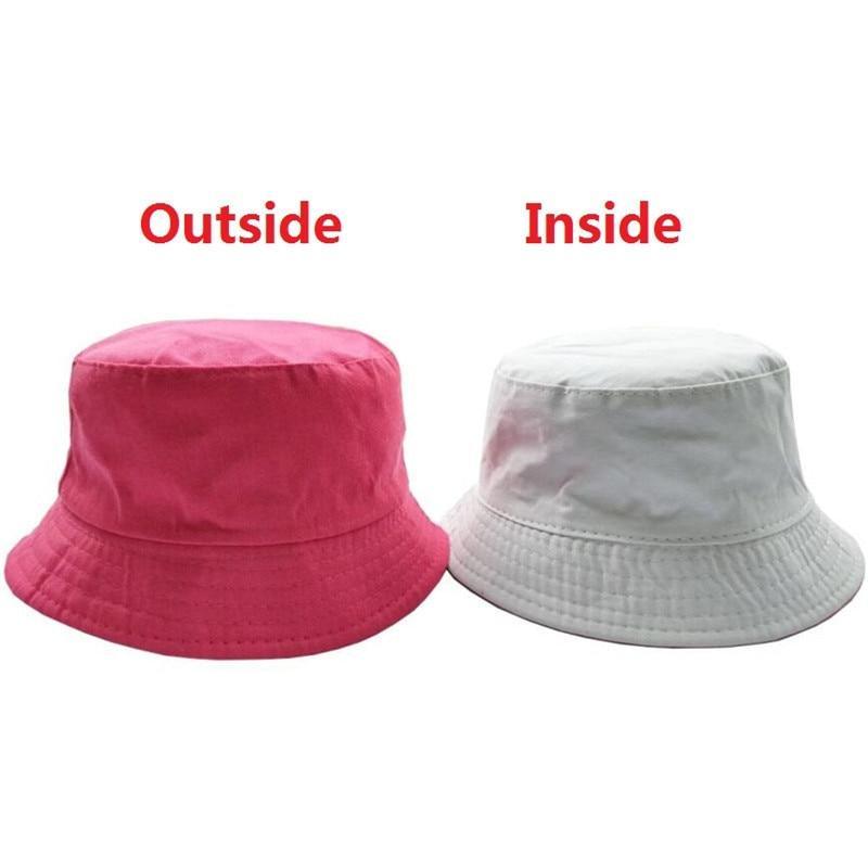 Modern Baby Girls Sun Hat Cotton Baby Hat Kids Child Cap Bowknot Flower Print Bucket Hat Double Sided Stevvex