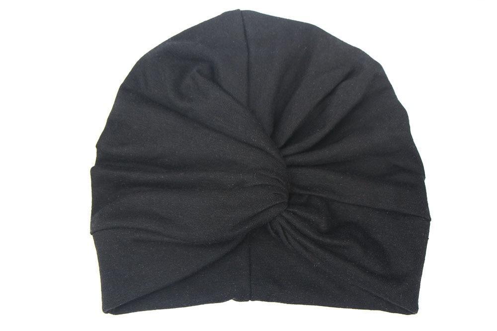 Indian Baby Turban Hat Cotton Baby Girls Kids Turban Headband Hair Head Bands Wrap Accessories for Children Stevvex