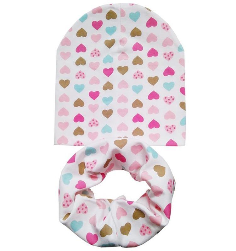 Modern Cartoon Cotton Baby Hat Winter Baby Girls Hat Newborn Boys Hats Kids Cap Scarf Set Children Beanies For Kids With Scarf Stevvex
