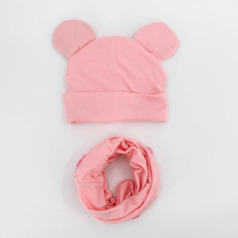 Baby Hat Cotton Ear Cap For Boys And Girls Winter Hat Scarf Set Children Boys Cap Scarf Stevvex